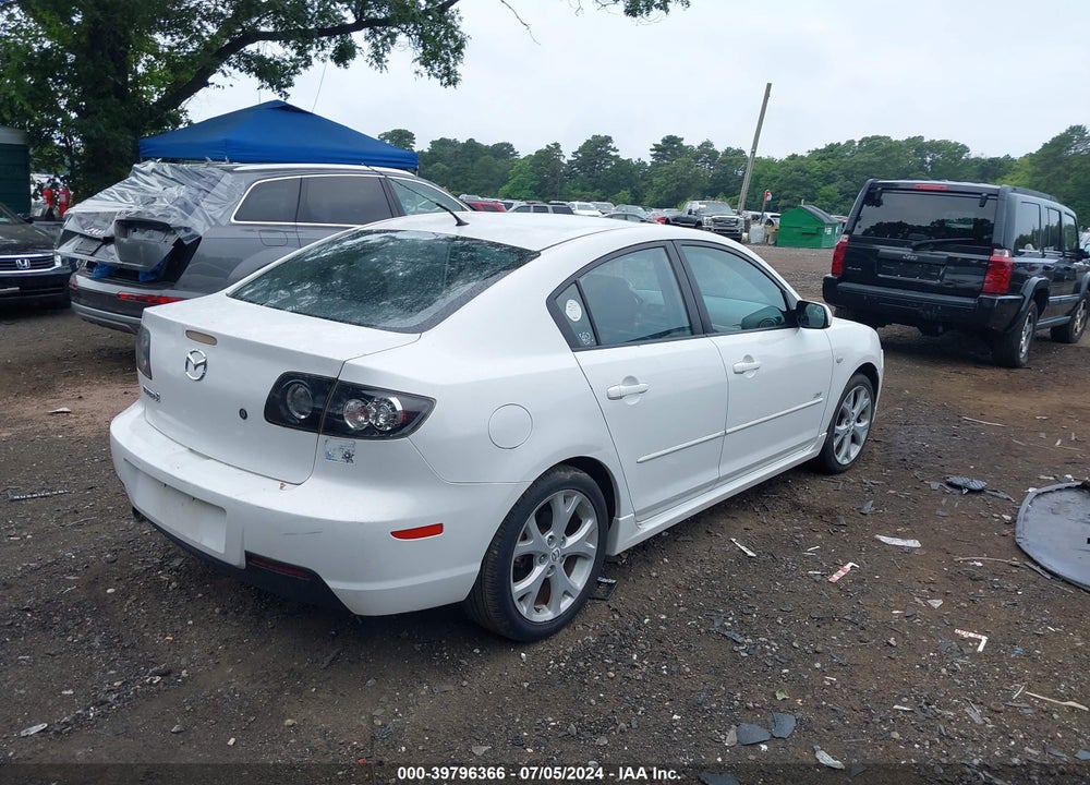 2008 MAZDA 3 S GRAND TOURING VIN: JM1BK324981788707