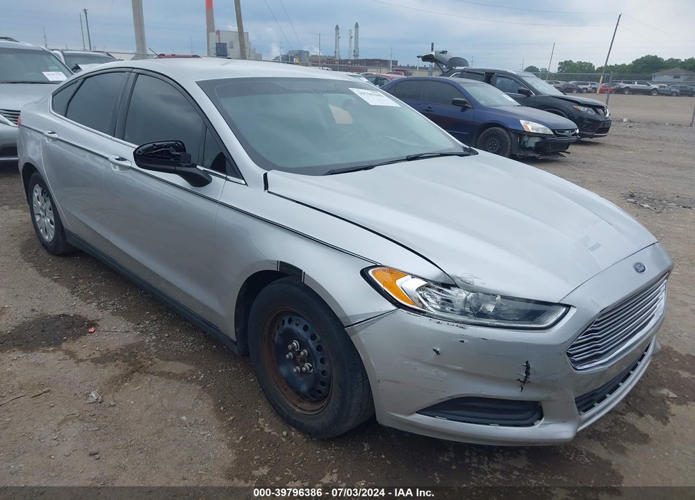 2014 FORD FUSION S VIN: 3FA6P0G72ER394753