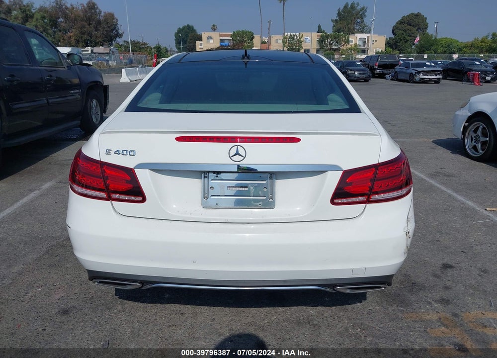 2015 MERCEDES-BENZ E 400 VIN: WDDKJ6FB2FF308297