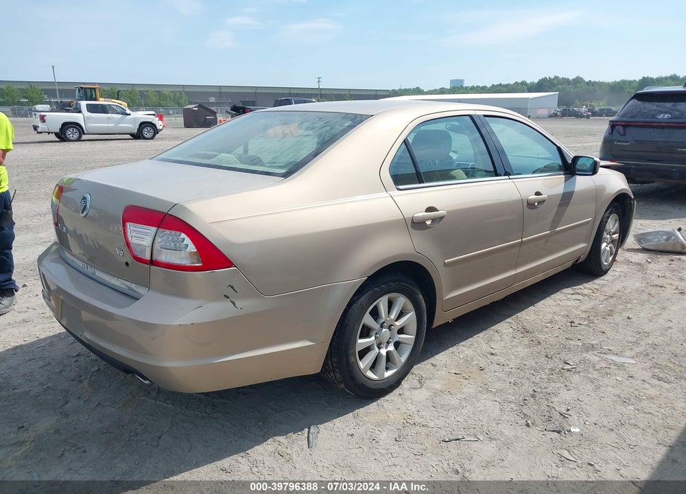2006 MERCURY MILAN V6 VIN: 3MEFM07116R600773