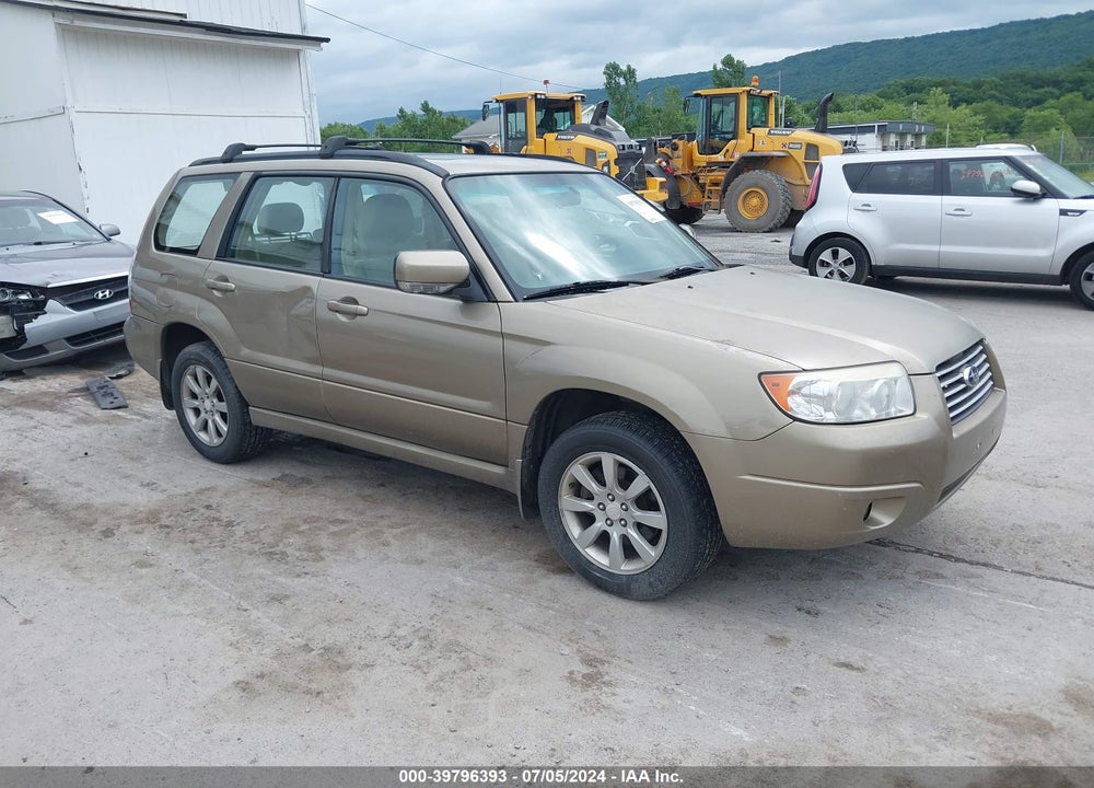 2008 SUBARU FORESTER 2.5X VIN: JF1SG65688H706320