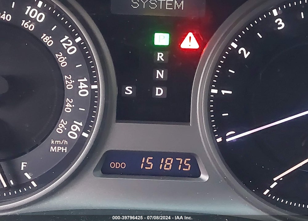 2008 LEXUS IS 250 VIN: JTHBK262185051026