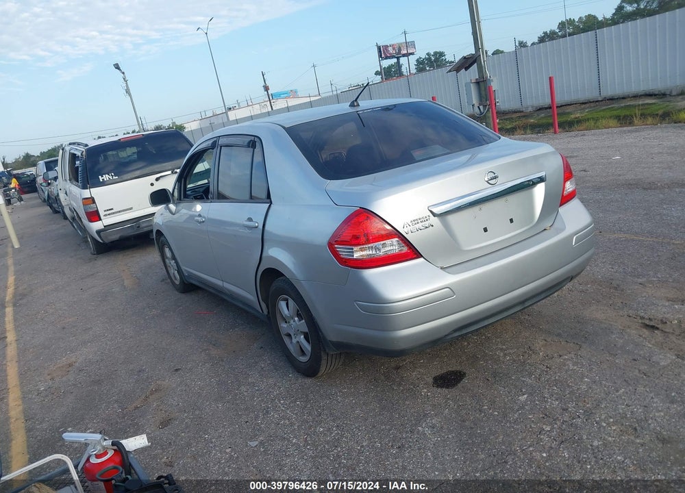 2009 NISSAN VERSA 1.8S VIN: 3N1BC11E29L472445