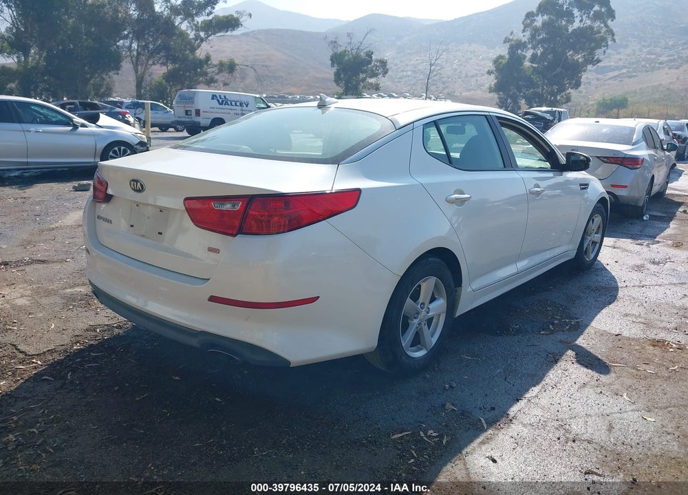 2015 KIA OPTIMA LX VIN: KNAGM4A72F5642427