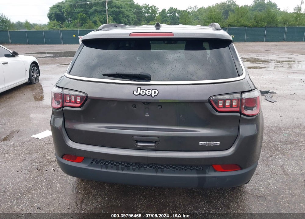2018 JEEP COMPASS LATITUDE FWD VIN: 3C4NJCBB5JT193964
