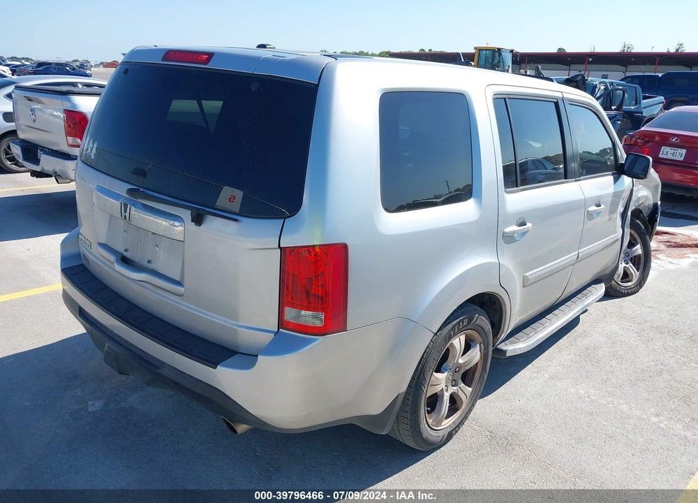2012 HONDA PILOT EX-L VIN: 5FNYF3H51CB040967