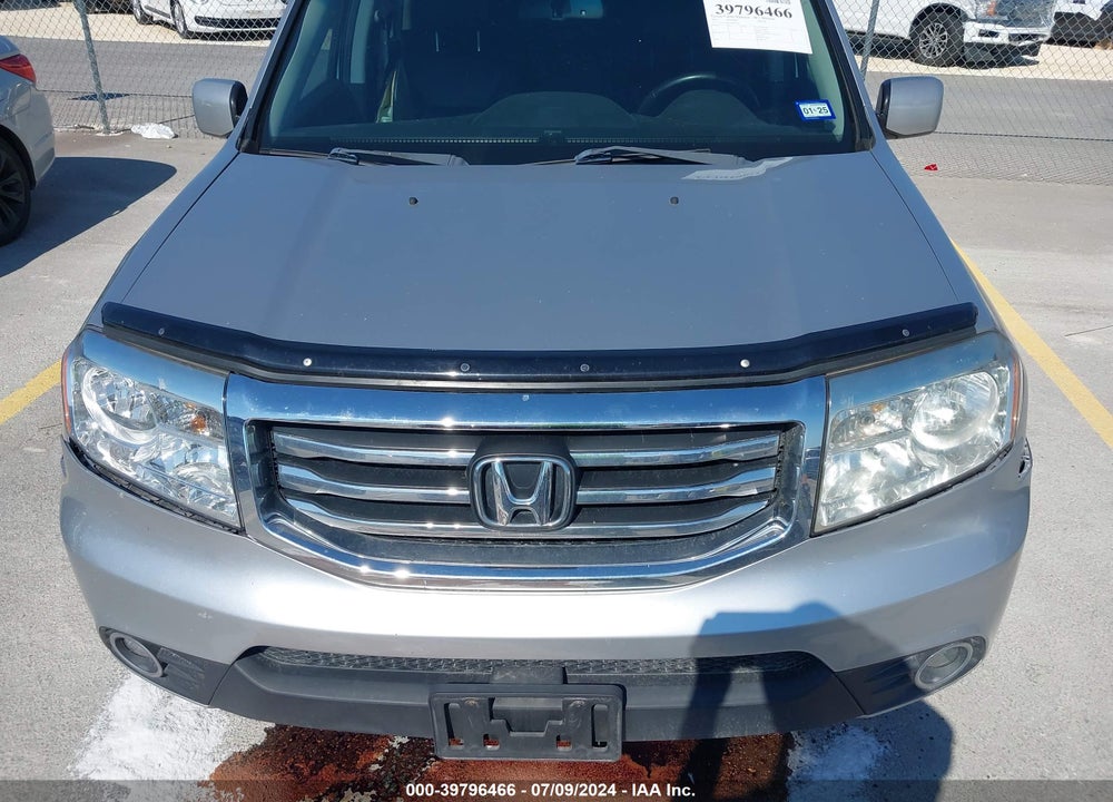 2012 HONDA PILOT EX-L VIN: 5FNYF3H51CB040967