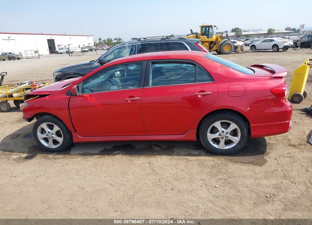 2013 TOYOTA COROLLA S VIN: 5YFBU4EE4DP078222