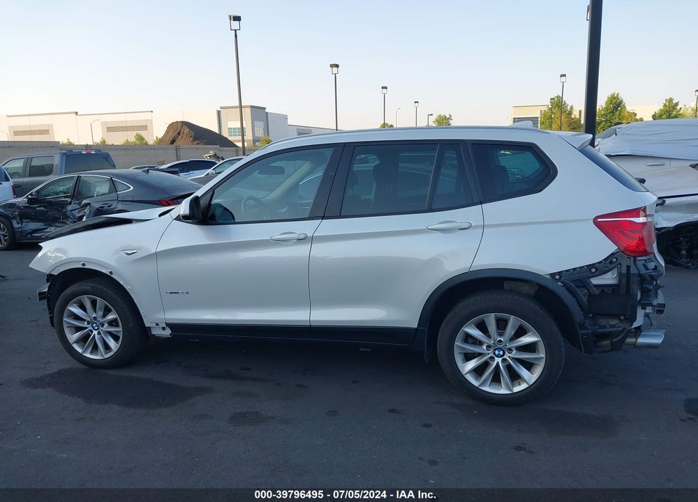 2017 BMW X3 SDRIVE28I VIN: 5UXWZ7C36H0X39589
