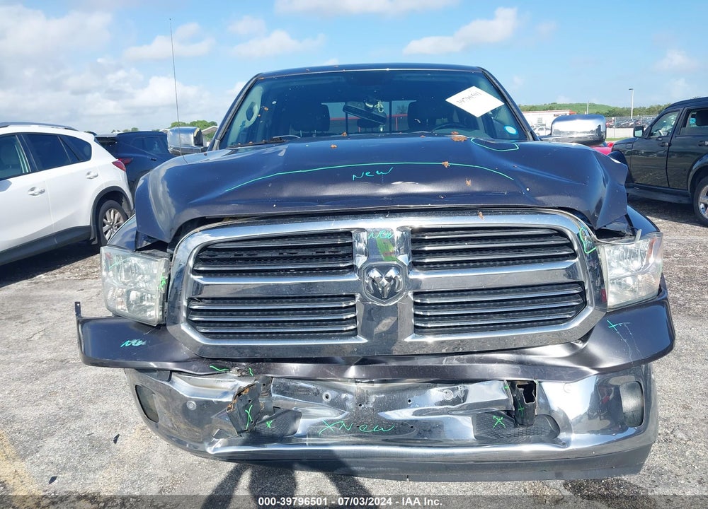 2014 RAM 1500 BIG HORN VIN: 1C6RR6LG7ES363147