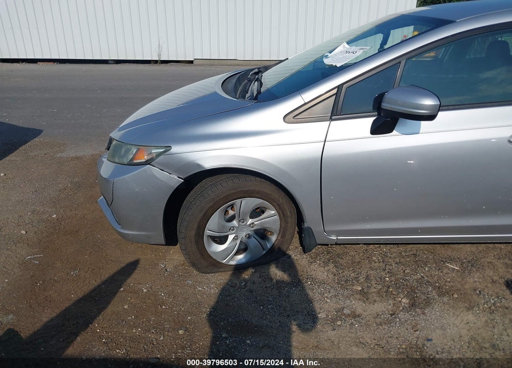 2014 HONDA CIVIC LX VIN: 19XFB2F54EE081439