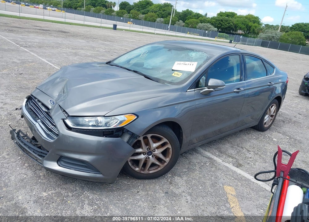 2014 FORD FUSION SE VIN: 3FA6P0H76ER350222