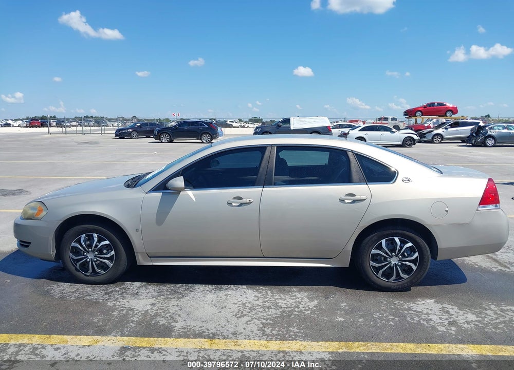 2009 CHEVROLET IMPALA LS VIN: 2G1WB57K591284955