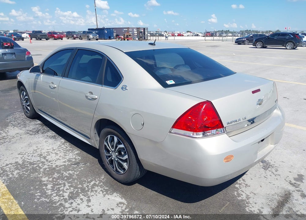 2009 CHEVROLET IMPALA LS VIN: 2G1WB57K591284955
