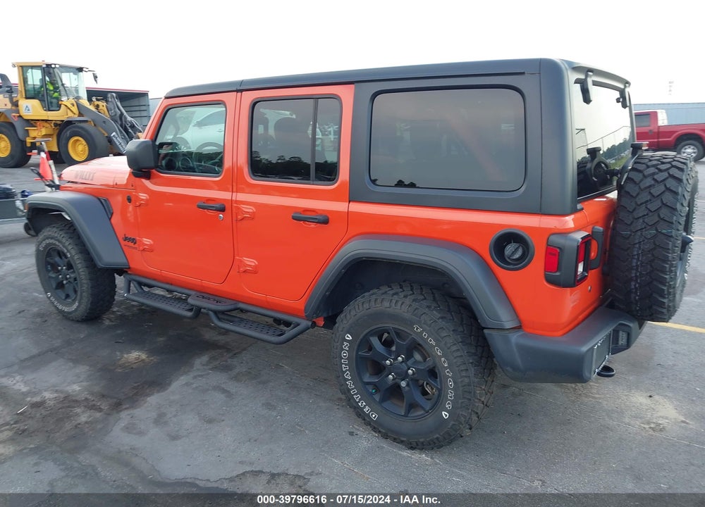2020 JEEP WRANGLER UNLIMITED WILLYS 4X4 VIN: 1C4HJXDG5LW250528