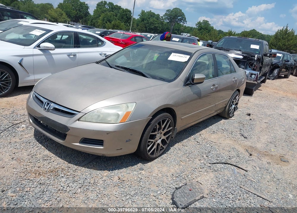 2006 HONDA ACCORD 2.4 EX VIN: 1HGCM56796A001963