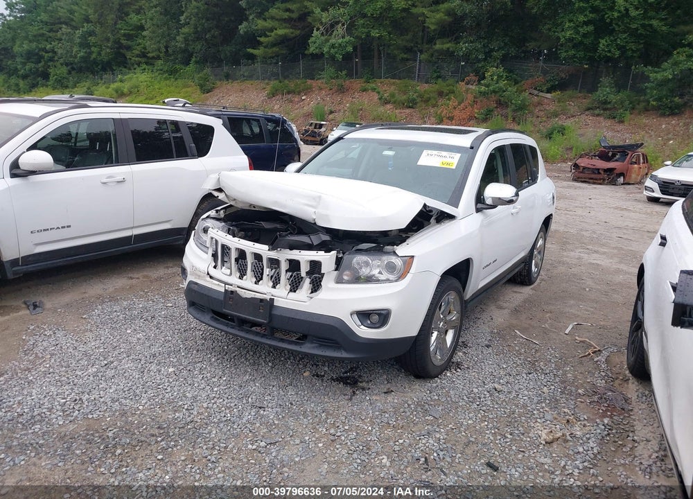 2014 JEEP COMPASS LIMITED VIN: 1C4NJDCB4ED708355