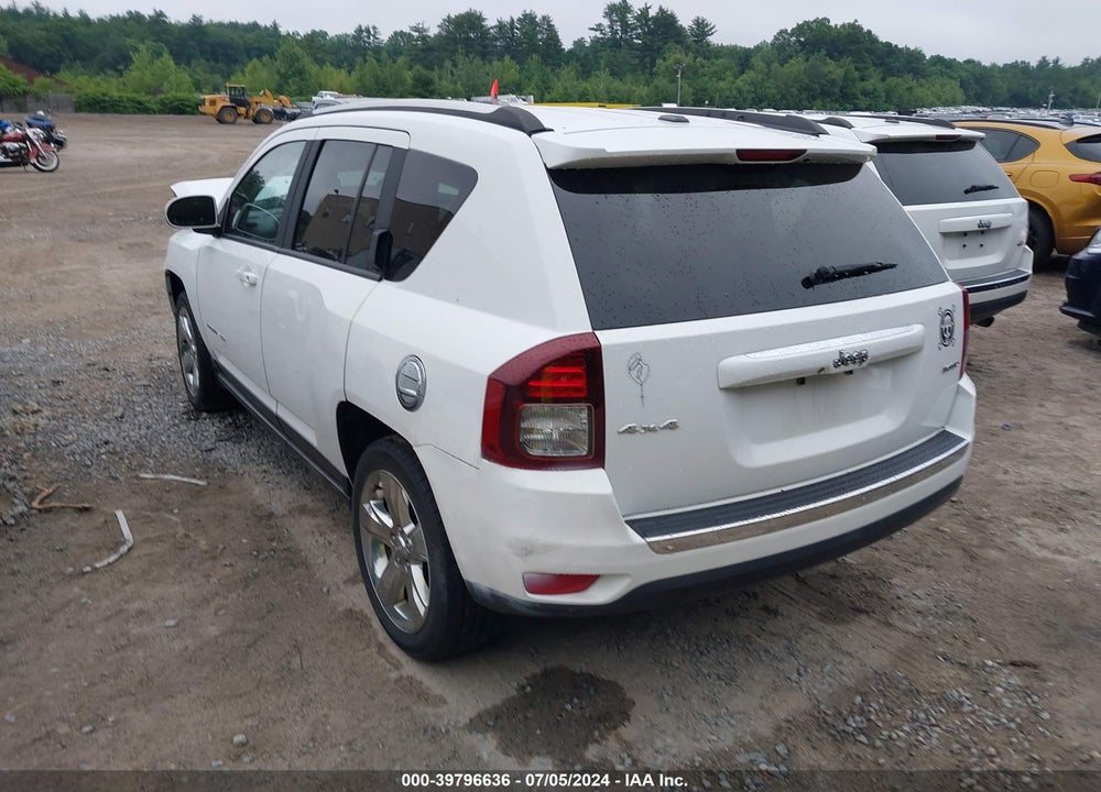 2014 JEEP COMPASS LIMITED VIN: 1C4NJDCB4ED708355