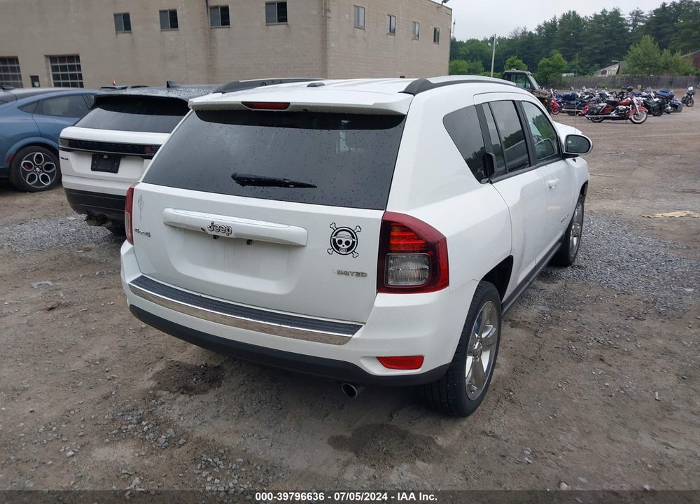 2014 JEEP COMPASS LIMITED VIN: 1C4NJDCB4ED708355