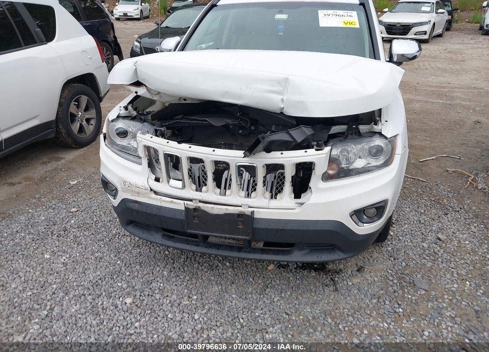 2014 JEEP COMPASS LIMITED VIN: 1C4NJDCB4ED708355