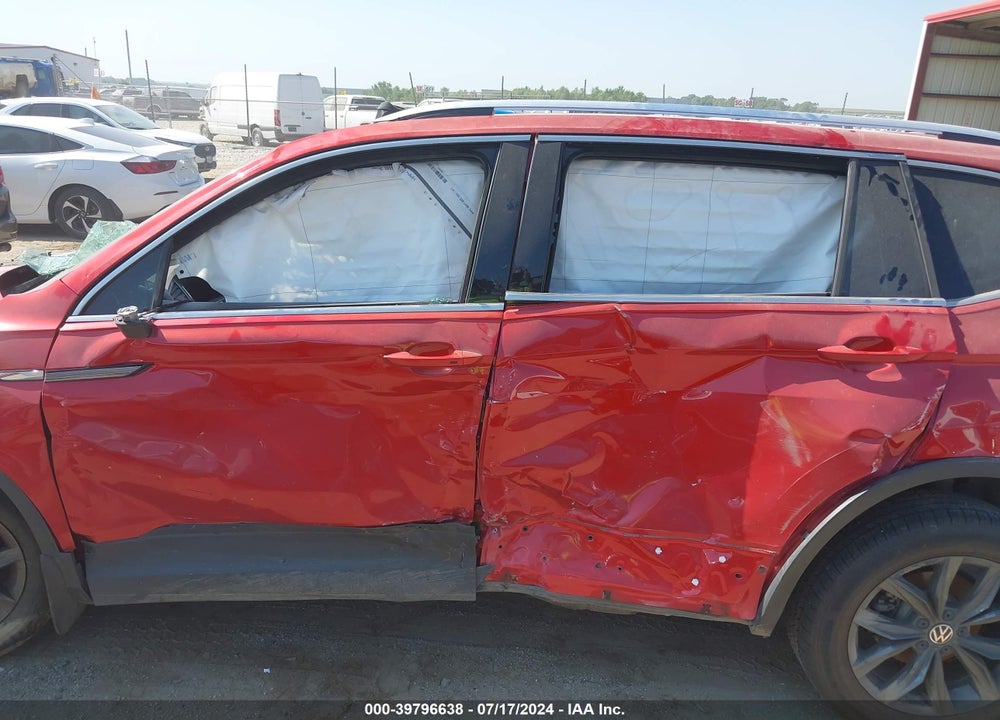 2022 VOLKSWAGEN TIGUAN 2.0T SE VIN: 3VV2B7AX7NM120522