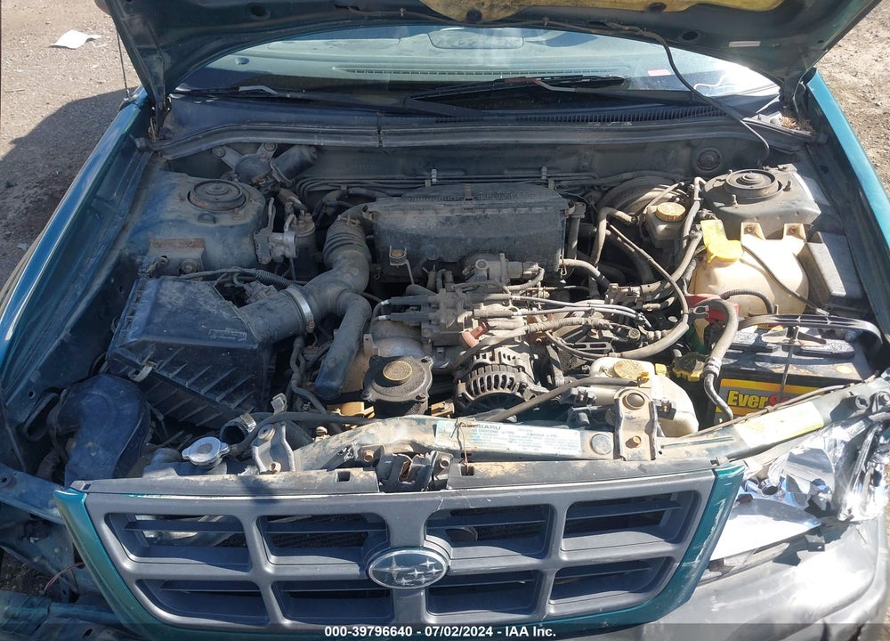 1999 SUBARU FORESTER L VIN: JF1SF6356XH735200