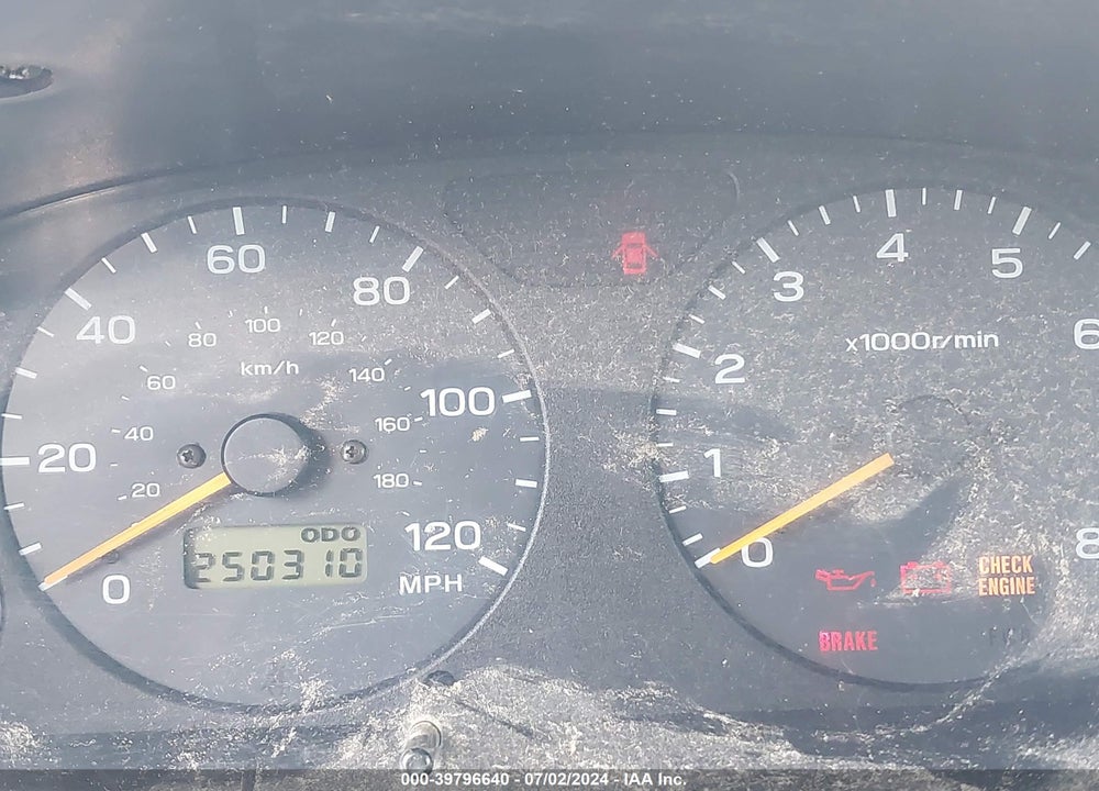 1999 SUBARU FORESTER L VIN: JF1SF6356XH735200