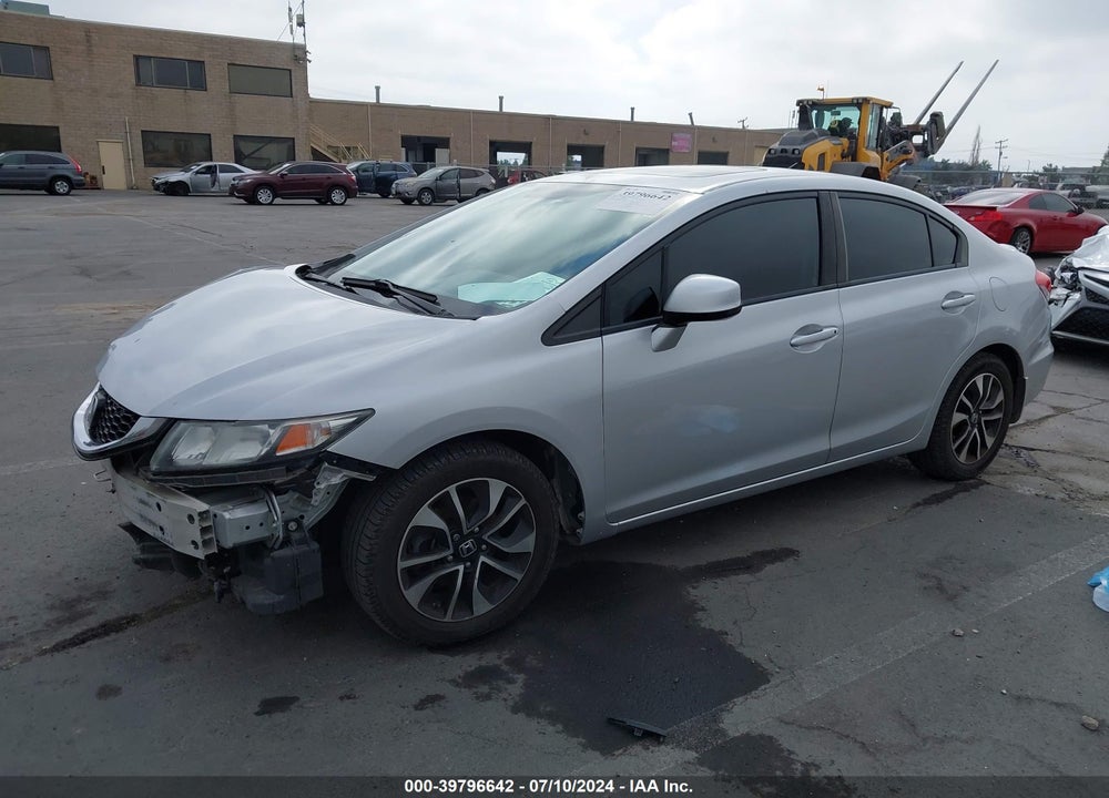 2013 HONDA CIVIC EX VIN: 19XFB2F85DE239361