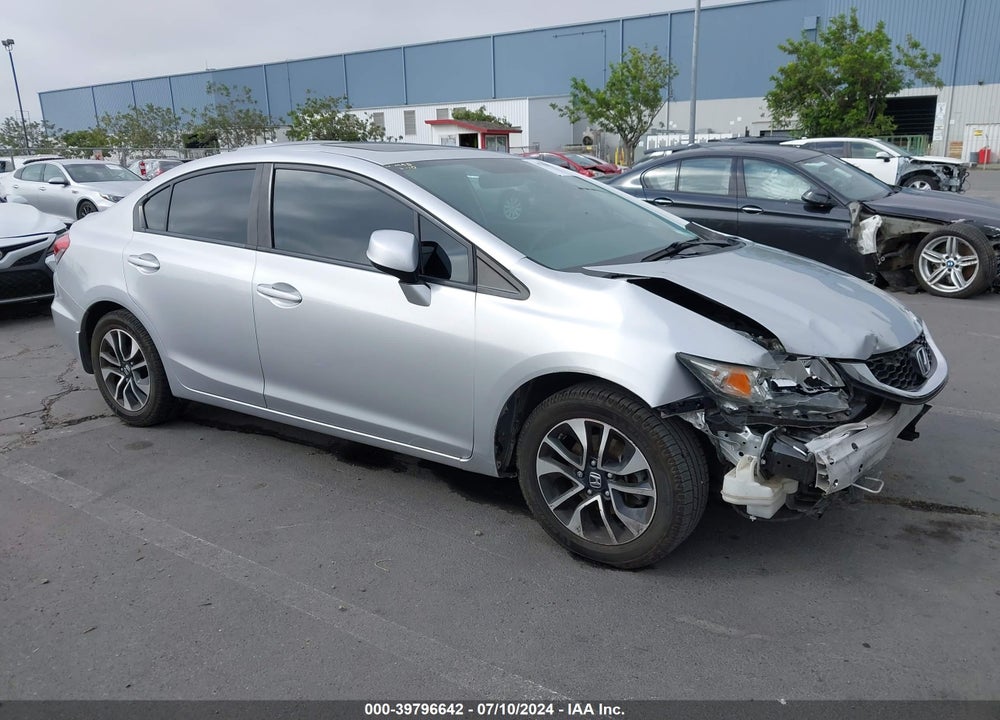 2013 HONDA CIVIC EX VIN: 19XFB2F85DE239361