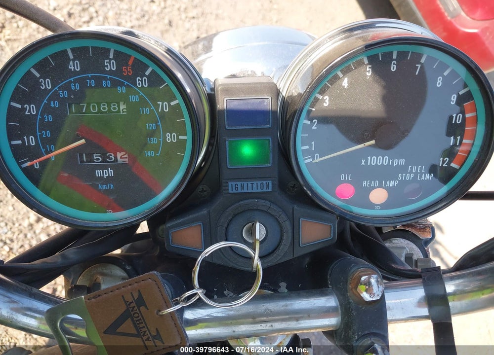 1981 KAWASAKI KZ750 H VIN: JKAKZDH11BA030117