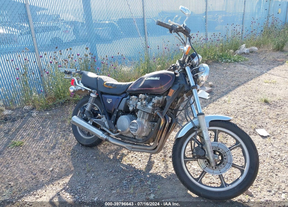1981 KAWASAKI KZ750 H VIN: JKAKZDH11BA030117