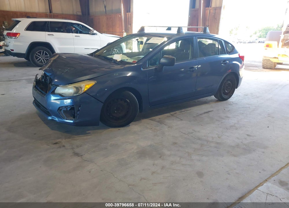 2012 SUBARU IMPREZA 2.0I VIN: JF1GPAA69CG202744