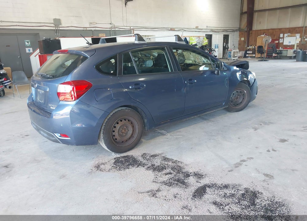 2012 SUBARU IMPREZA 2.0I VIN: JF1GPAA69CG202744