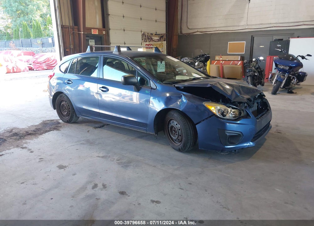 2012 SUBARU IMPREZA 2.0I VIN: JF1GPAA69CG202744