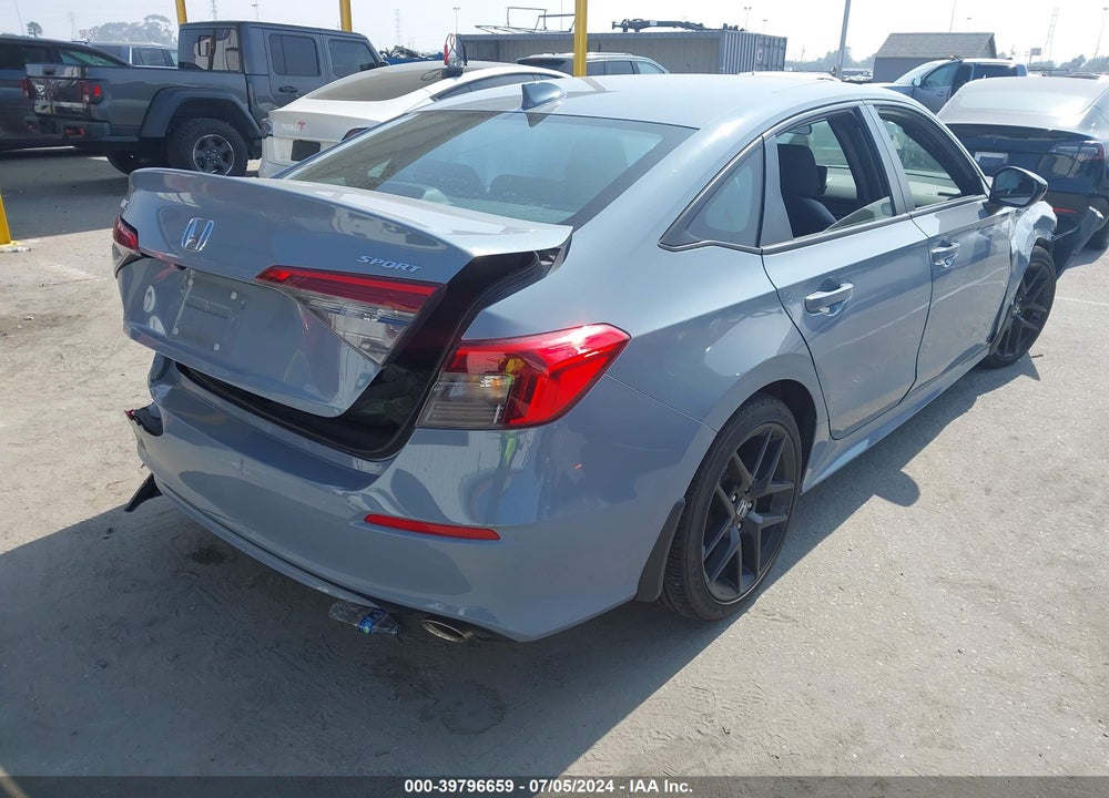 2022 HONDA CIVIC SPORT VIN: 2HGFE2F58NH607911