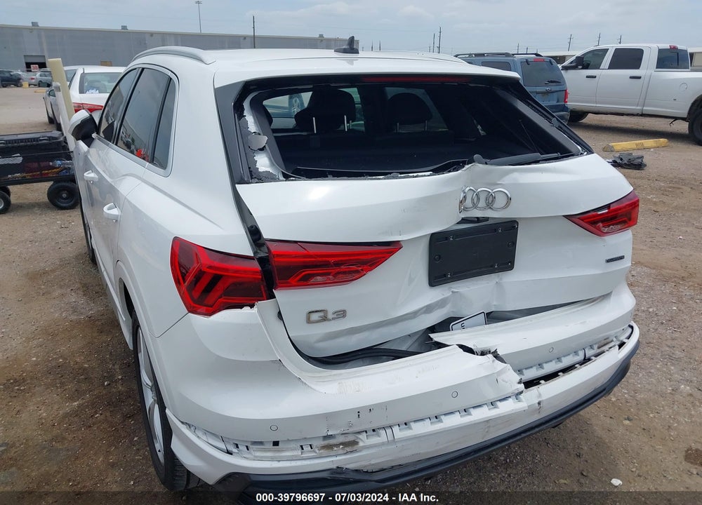 2022 AUDI Q3 PREMIUM 45 TFSI S LINE QUATTRO TIPTRONIC VIN: WA1DECF39N1058013