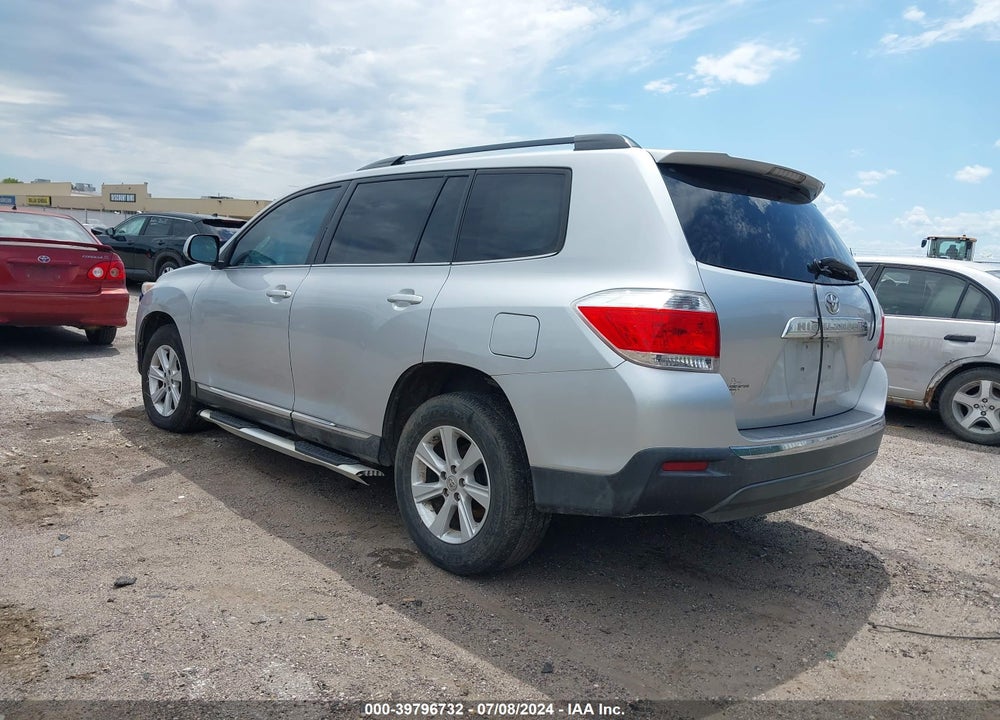 2011 TOYOTA HIGHLANDER SE V6 VIN: 5TDZK3EH6BS039824