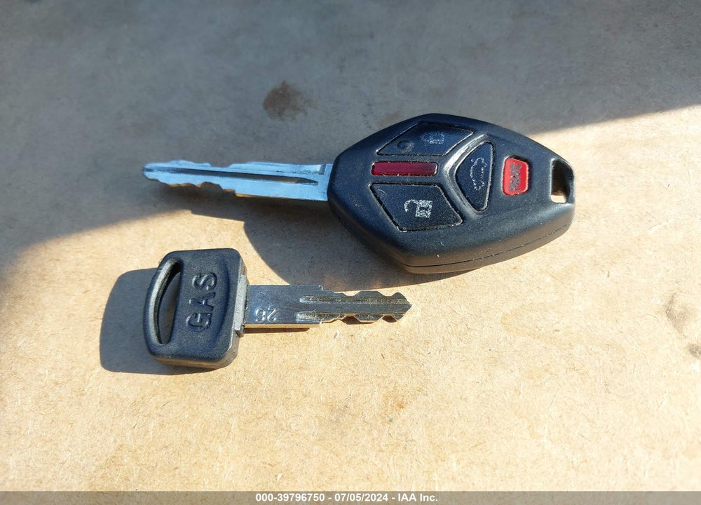 2009 MITSUBISHI ECLIPSE GS VIN: 4A3AK24F89E024892