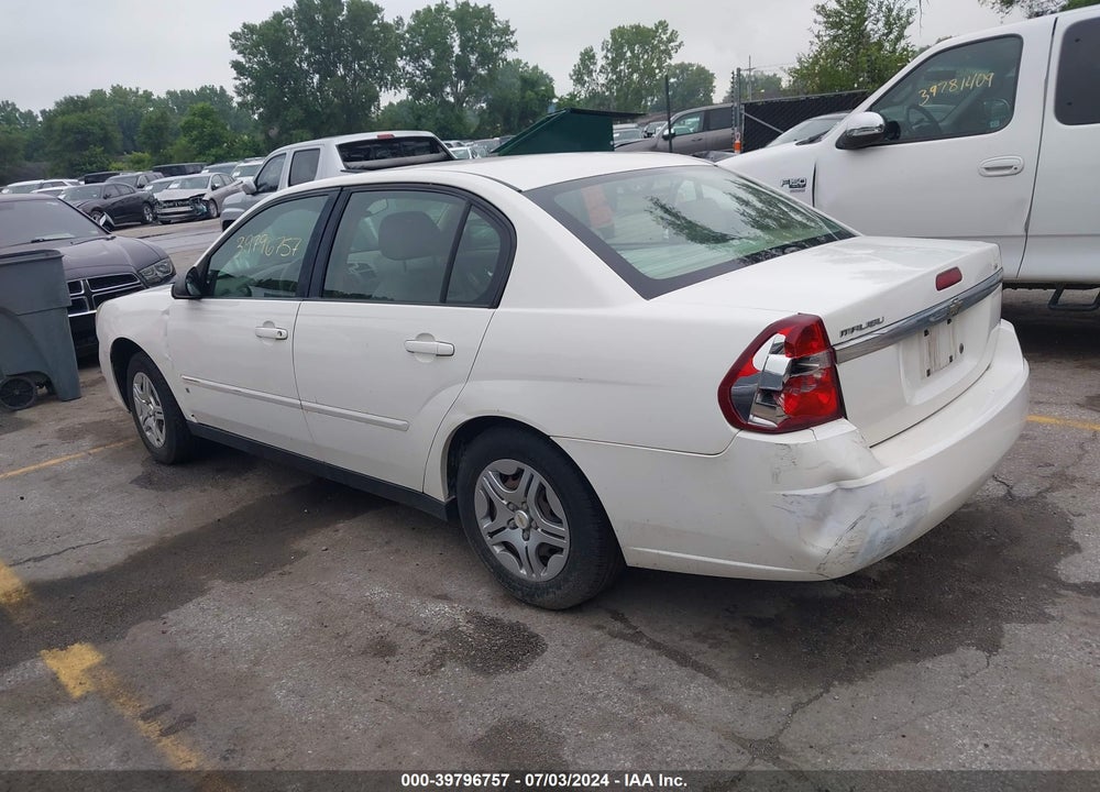 2007 CHEVROLET MALIBU LS VIN: 1G1ZS58F57F112932