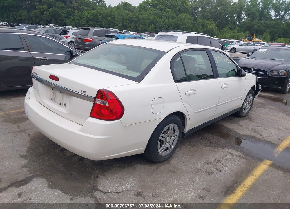2007 CHEVROLET MALIBU LS VIN: 1G1ZS58F57F112932