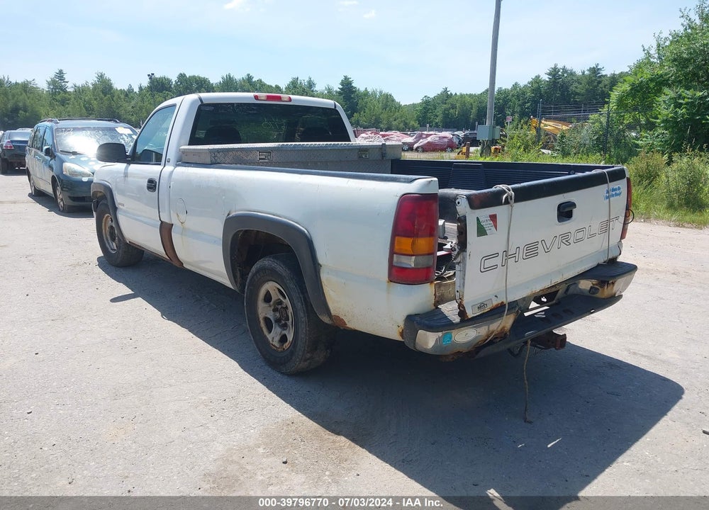 2002 CHEVROLET SILVERADO 1500 VIN: 1GCEC14W02Z292538