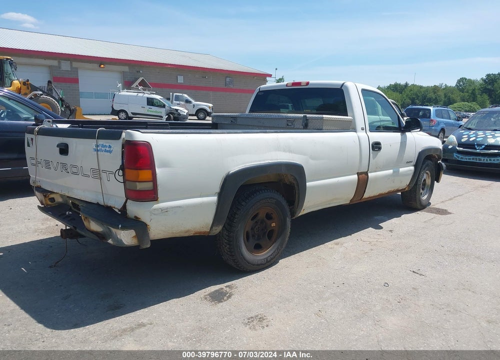 2002 CHEVROLET SILVERADO 1500 VIN: 1GCEC14W02Z292538