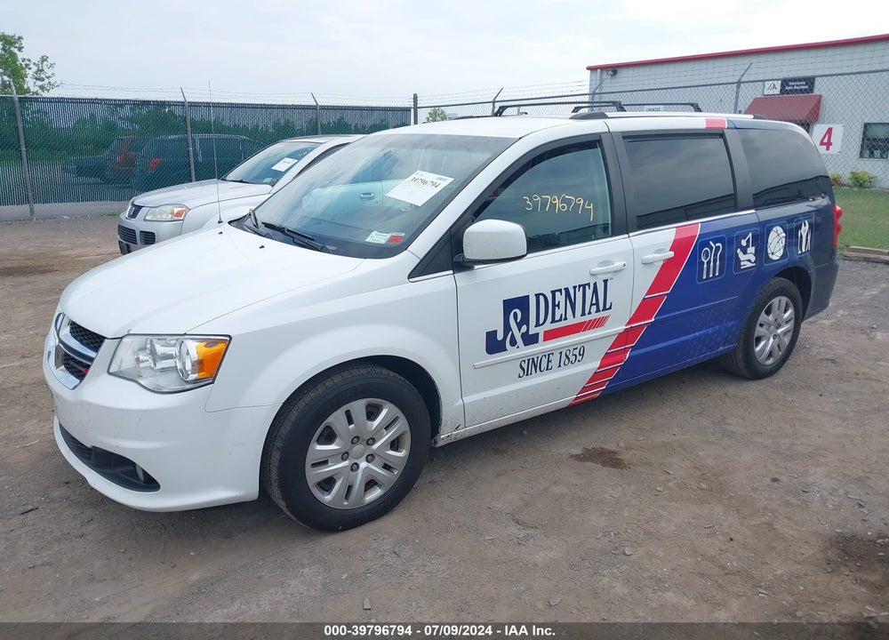 2017 DODGE GRAND CARAVAN SXT VIN: 2C4RDGCG8HR858329