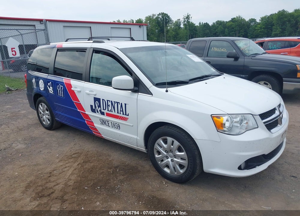 2017 DODGE GRAND CARAVAN SXT VIN: 2C4RDGCG8HR858329