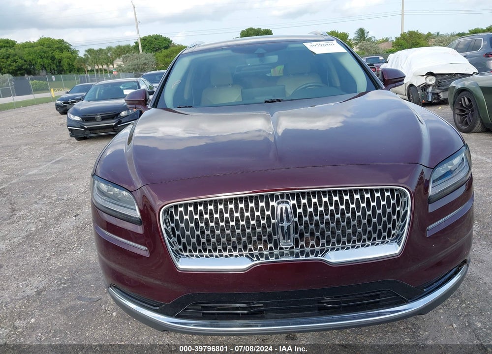 2021 LINCOLN NAUTILUS STANDARD VIN: 2LMPJ6J98MBL03852