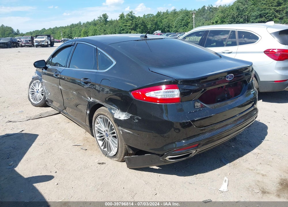 2013 FORD FUSION SE VIN: 3FA6P0H9XDR371994