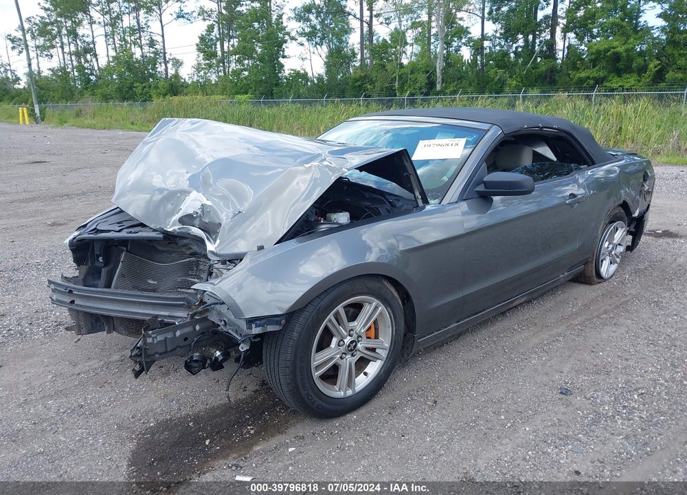 2013 FORD MUSTANG V6 VIN: 1ZVBP8EM8D5237260