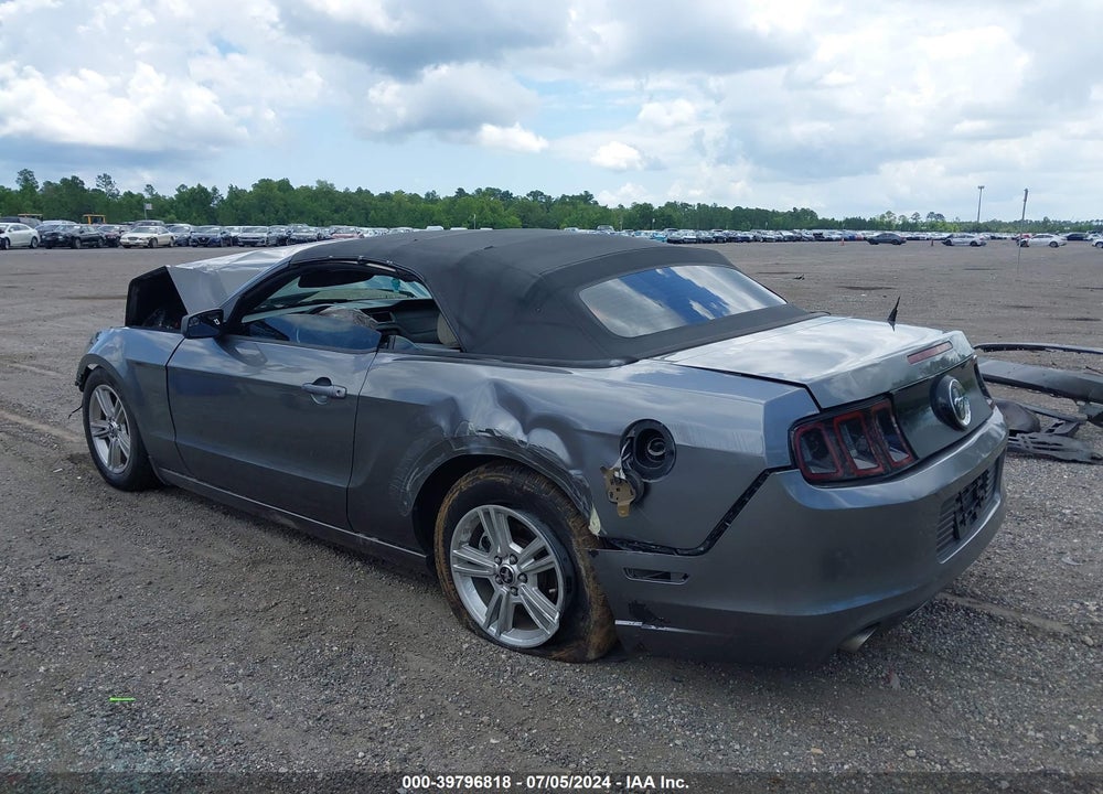 2013 FORD MUSTANG V6 VIN: 1ZVBP8EM8D5237260