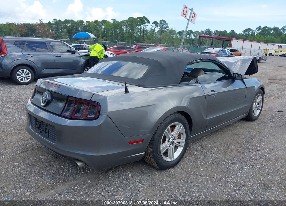 2013 FORD MUSTANG V6 VIN: 1ZVBP8EM8D5237260