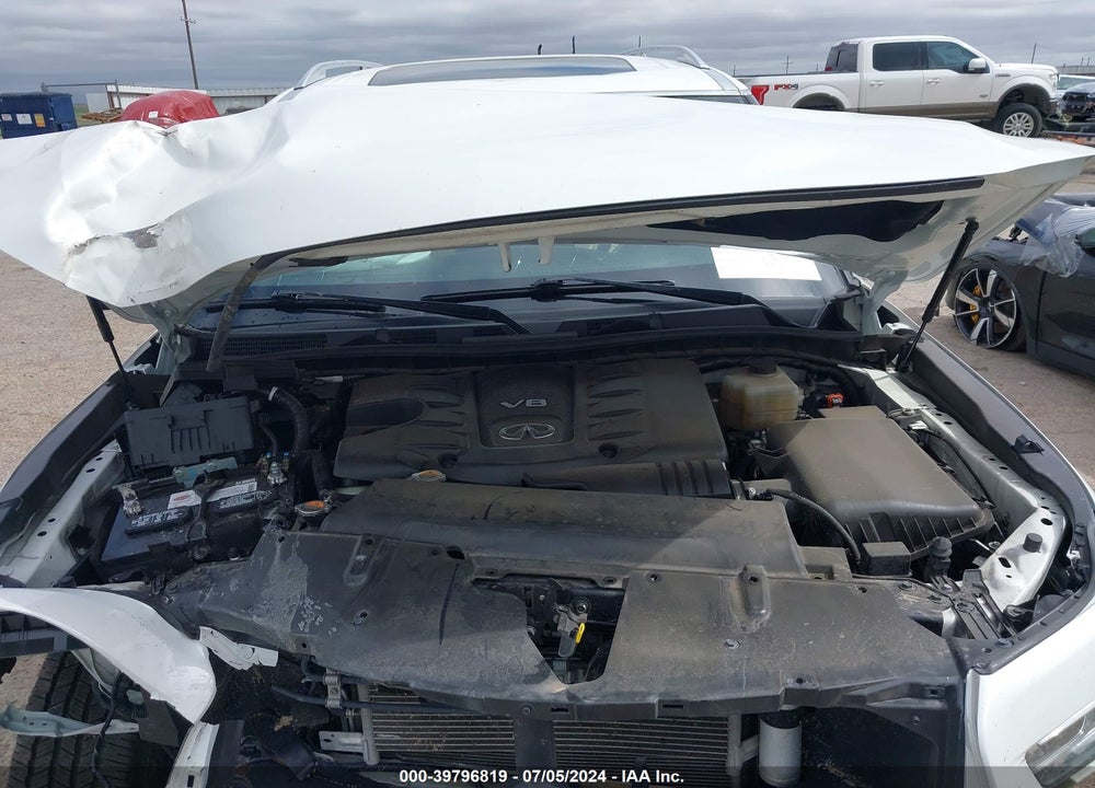 2022 INFINITI QX80 LUXE AWD VIN: JN8AZ2AC5N9485743